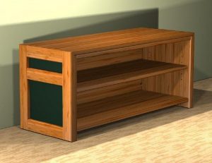 Shine shoe rack